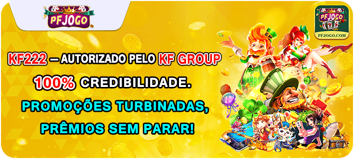 Imagem promocional da pfjogo.com mostrando a plataforma e suas vantagens